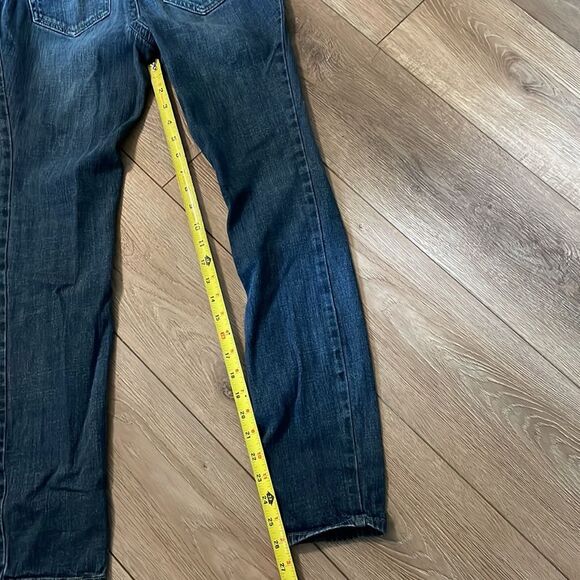 $5 SALE!! Motherhood Maternity Indigo Blue Maternity Skinny Jeans - Picture 7 of 9